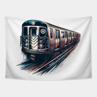 Subway Tapestry