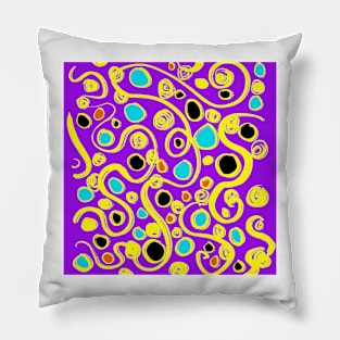 Abstract Experimental Pillow