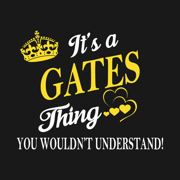 Its GATES Thing You Wouldnt Understand by Fortune