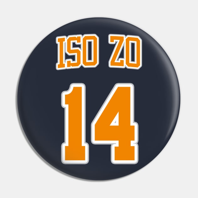 Iso Zo Shirsey Pin by The Knicks Wall