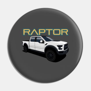 Raptor Truck American Cars Pin