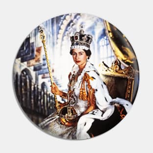 Queen Elizabeth Pin