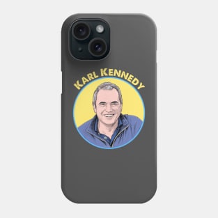 Karl Kennedy Portrait Phone Case