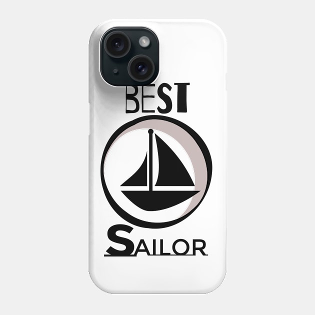 best sailor, fishing sailing design Phone Case by summerDesigns