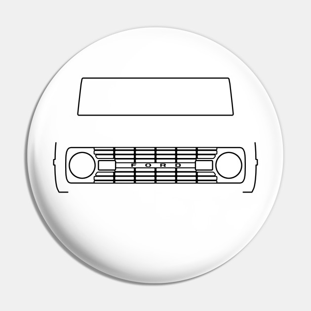 images Ford Bronco Line Drawing 1970 ford bronco classic 4x4 truck outline graphic black