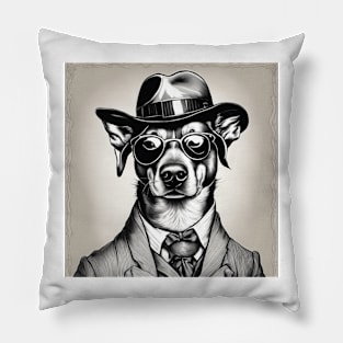 sherlock dogs (marven) Pillow