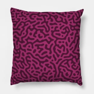 Turing Pattern Sphere (Purple Pink) Pillow