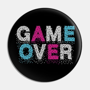 Game Over Pin