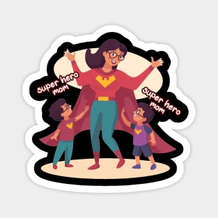 SUPER MOM Magnet