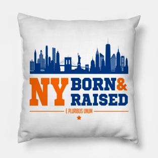 New York Born and Raised Pillow