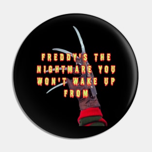 Nightmare on elm Street Pin