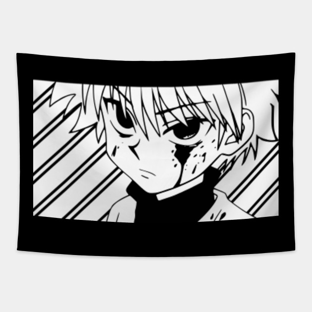 Hunter X Hunter Killua Killua Hunter X Hunter Tapestry Teepublic