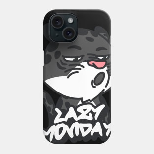 Lazy Monday Leopard Phone Case