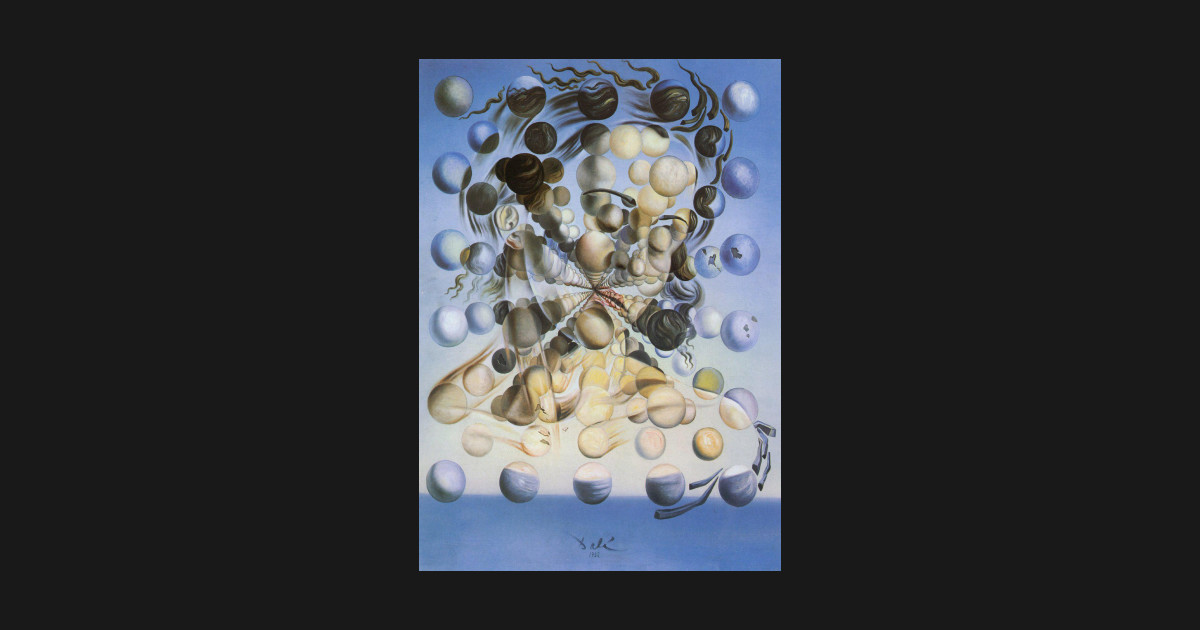 Сальвадор дали галатея со сферами картины сальвадора дали