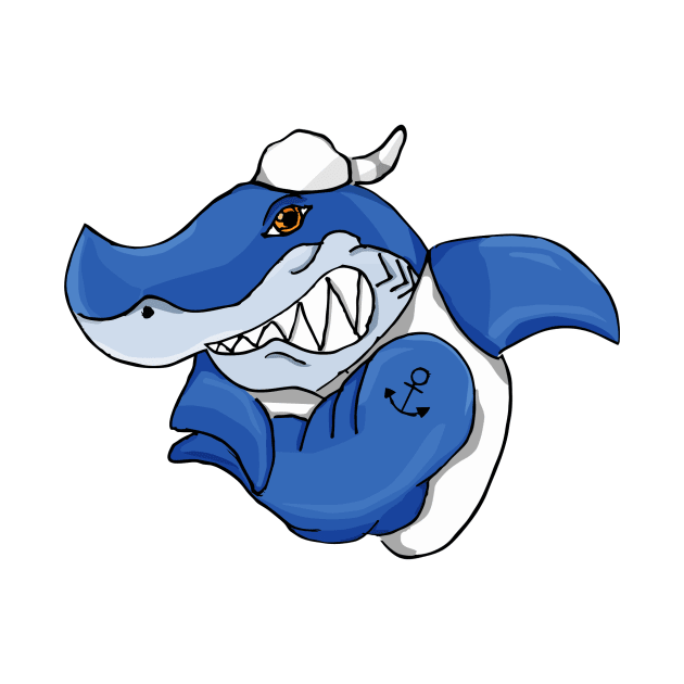 Blueffy Shark by fixedthor