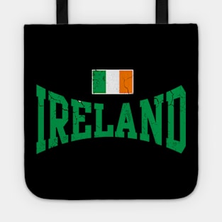 St Patricks Day Ireland Irish Flag Distressed Tote