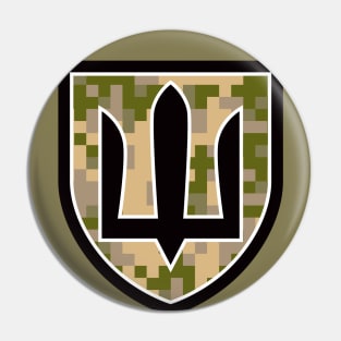 Ukrainian army chevron Pin