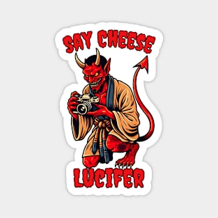 devil photographer Magnet