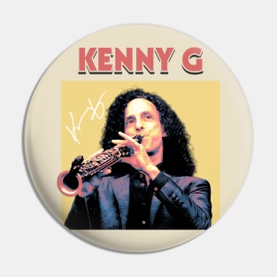 Kenny G Saxophone Pin