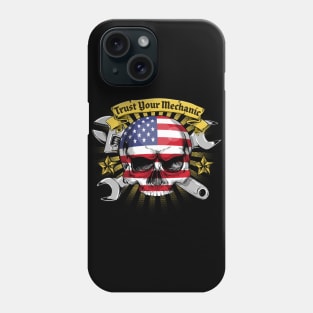 Trust your Mechanic USA Mechanic Logo Phone Case