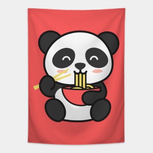 Ramen Panda Slurp Tapestry