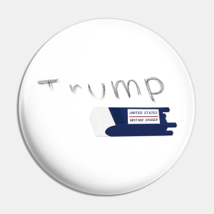 Vote by mail - Erase Trump Pin