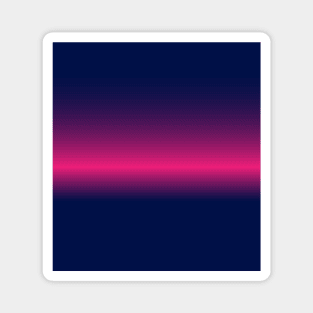 Synthwave Colors Minimalist Magnet