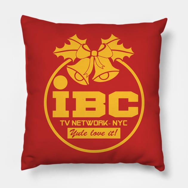 IBC tv network Pillow by SuperEdu