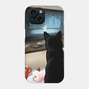 Watching TV Phone Case