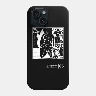 A Love Supreme - Minimal Style Graphic Artwork Phone Case