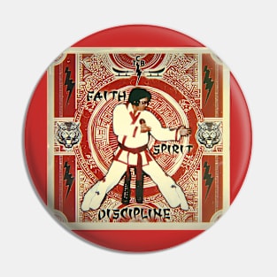 Faith Spirit Discipline Pin