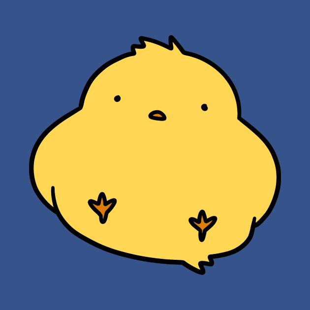 Chubby Yellow Bird by saradaboru