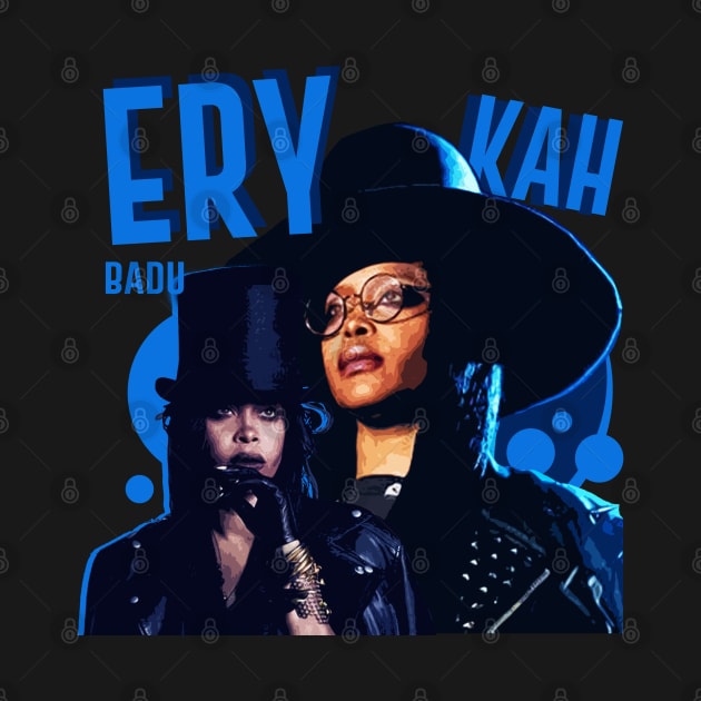 Erykah Badu | Blue Vintage by Magic Topeng