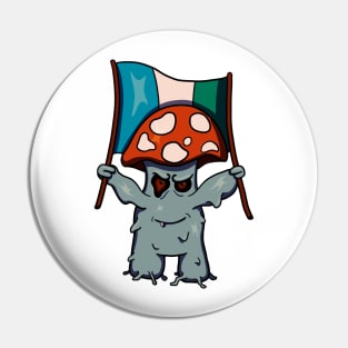 Kinoko kingdom mushroom Pin
