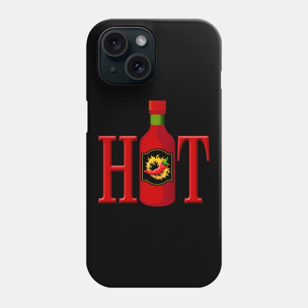 Hot Sauce Bottle Phone Case by sifis