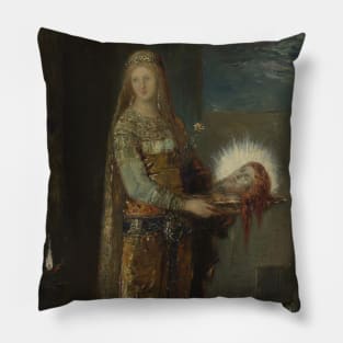 Salome with the Head of John the Baptist by Gustave Moreau Pillow