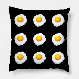 Fried Egg Pattern Pillow