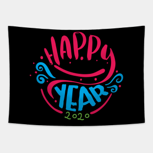 Happy New Year Shirt,  2020 New Year Tapestry