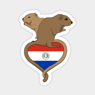 Gerbil Paraguay (light) Magnet