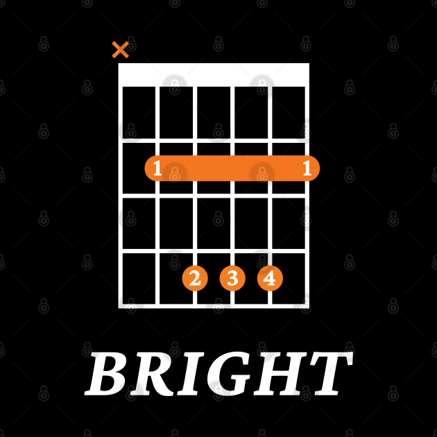 B Bright B Guitar Chord Tab Dark Theme by nightsworthy