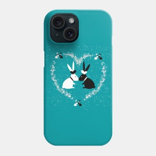 Rabbit wedding Phone Case