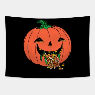 Halloween Pumpkin Tapestry