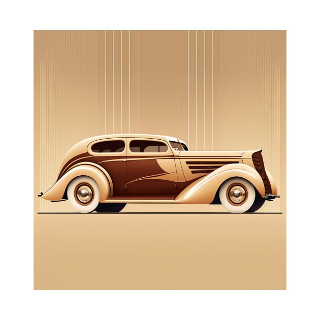 Art Deco Style Cars by TheArtfulAI