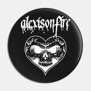 Alexisonfire Merch Alexis On Fire Logo Pin