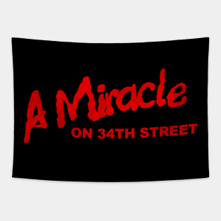 A Miracle On 34th Street (Horror Parody) Tapestry