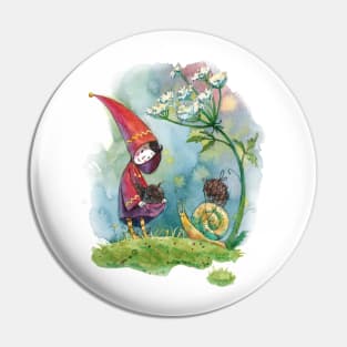 Acorn Gathering Pin