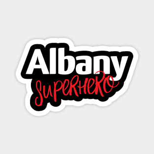 Albany Superhero Magnet