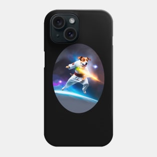 Dog Fighting kung Fu in Space Phone Case