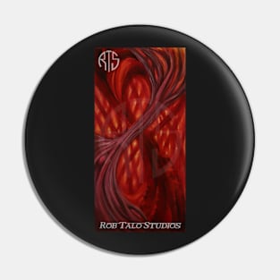 "Dragon's Kiss" (w/ Rob Talo Studios logo) Pin