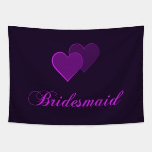 Bridesmaid Bachelorette Party. Woman Line Art Tapestry